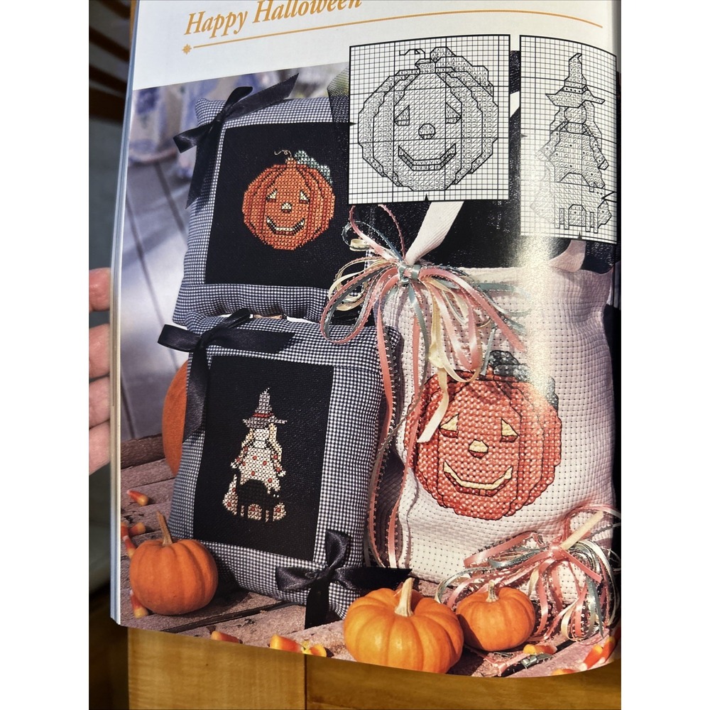 Alma Lynne Cross-Stitch for Special Occasions Hardcover Book Oxmoor House 1992 - Picture 4 of 16
